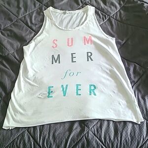 Junk Food Summer Forever Tank Top Size Medium 3/$20